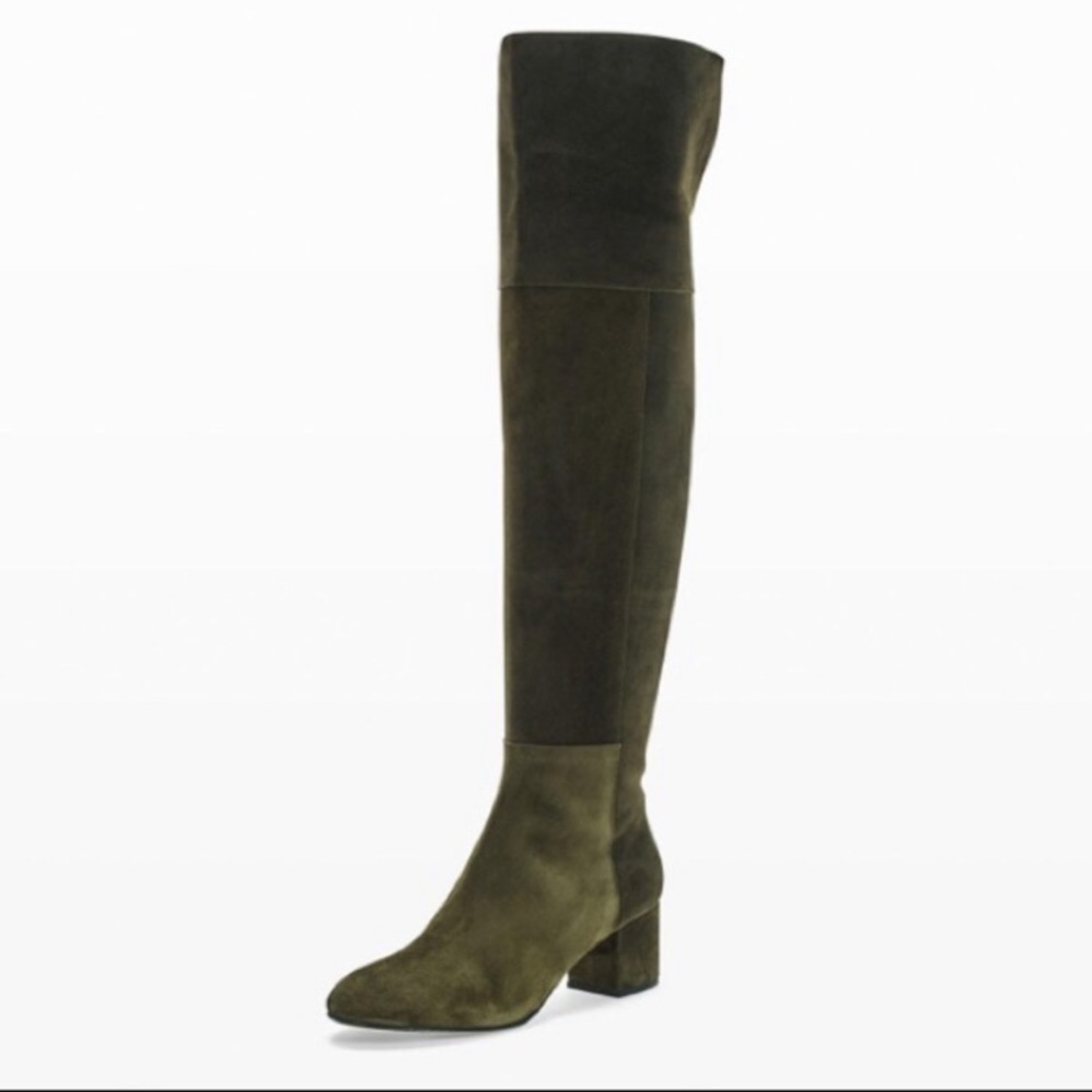 Club Monaco suede Andreea knee high boot